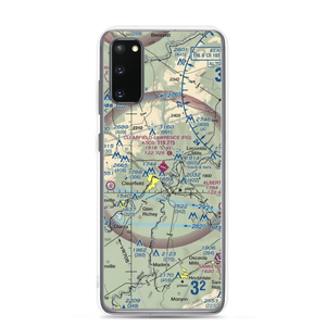 Clearfield Lawrence Airport (FIG) VFR Sectional Samsung Case