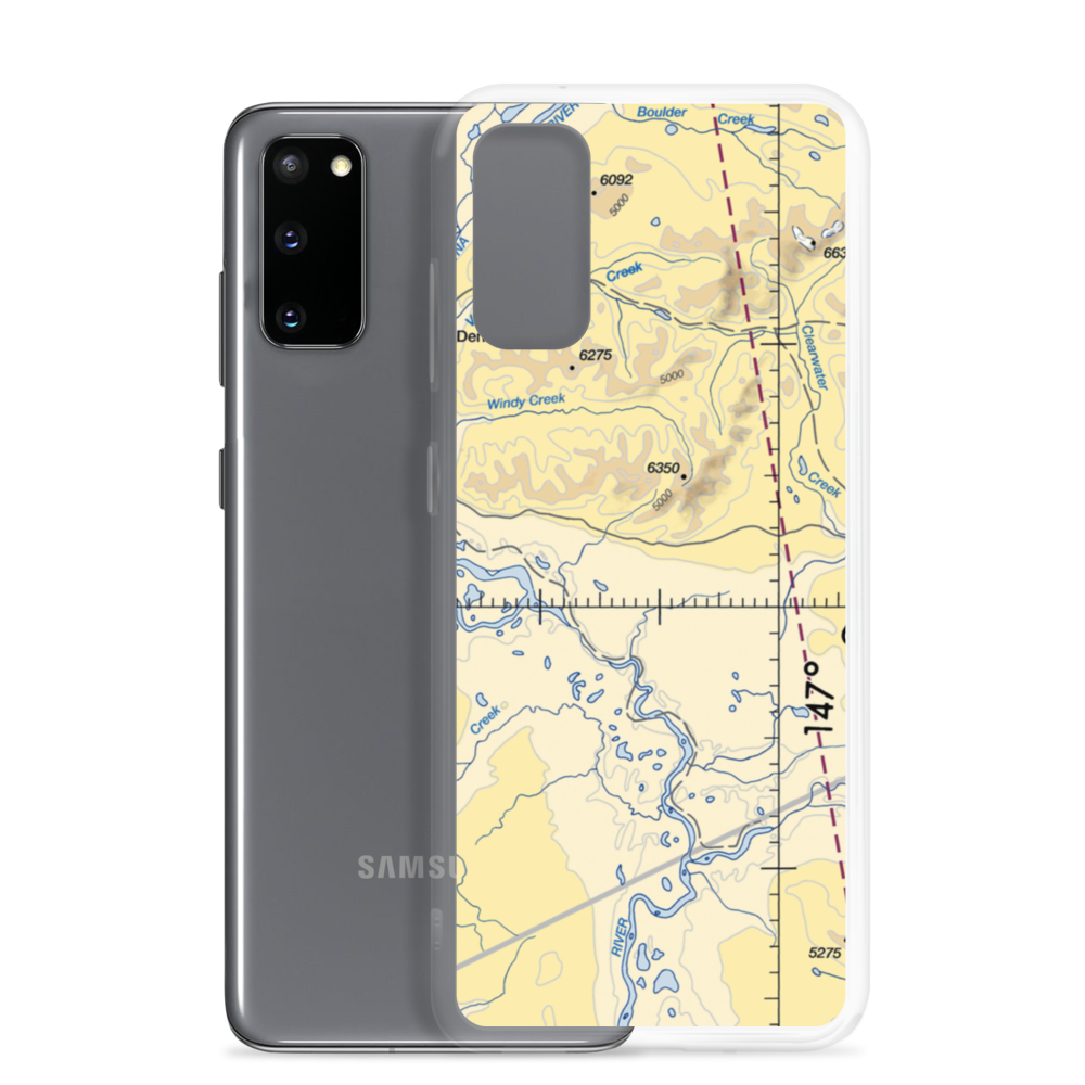 Clearwater Airport (Z86) VFR Sectional Samsung Case Samsung Galaxy S20 model shown