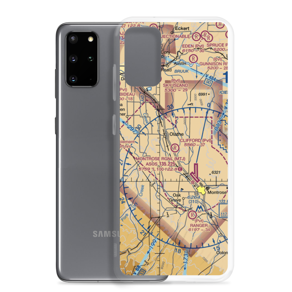 Clifford Field (1CO4) VFR Sectional Samsung Case Samsung Galaxy S20 Plus model shown