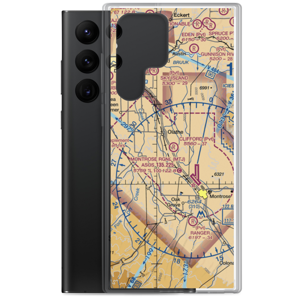 Clifford Field (1CO4) VFR Sectional Samsung Case Samsung Galaxy S22 Ultra model shown