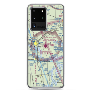 Clinton Memorial Airport (GLY) VFR Sectional Samsung Case