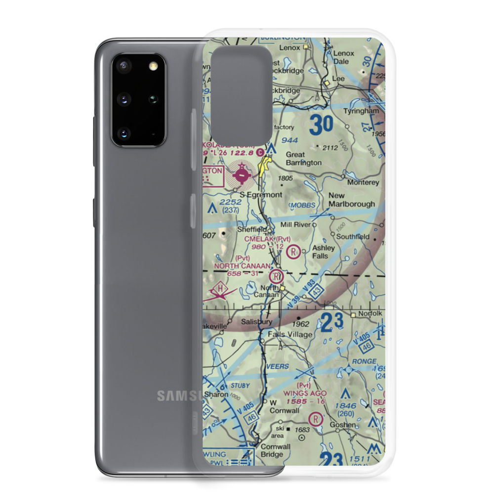 Cmelak Field (MA18) VFR Sectional Samsung Case Samsung Galaxy S20 Plus model shown