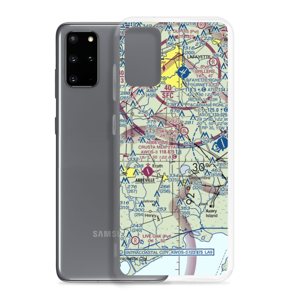 Coastal Ridge Airpark (34LS) VFR Sectional Samsung Case Samsung Galaxy S20 Plus model shown