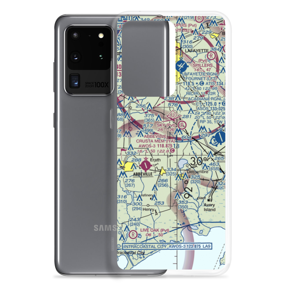 Coastal Ridge Airpark (34LS) VFR Sectional Samsung Case Samsung Galaxy S20 Ultra model shown