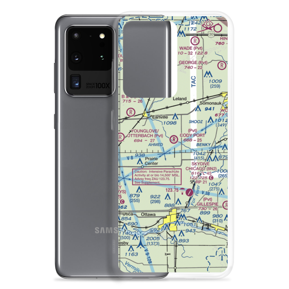 Cody Port RLA Restricted Landing Area (7IL8) VFR Sectional Samsung Case Samsung Galaxy S20 Ultra model shown