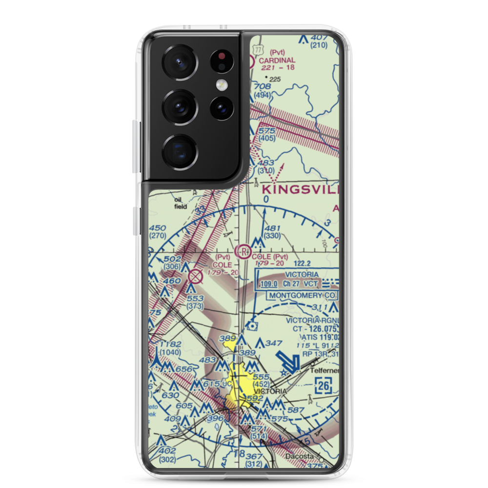 Cole Ranch Airport (94XS) VFR Sectional Samsung Case Samsung Galaxy S21 Ultra model shown