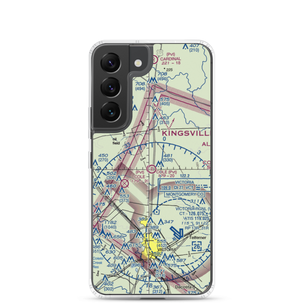 Cole Ranch Airport (94XS) VFR Sectional Samsung Case Samsung Galaxy S22 model shown