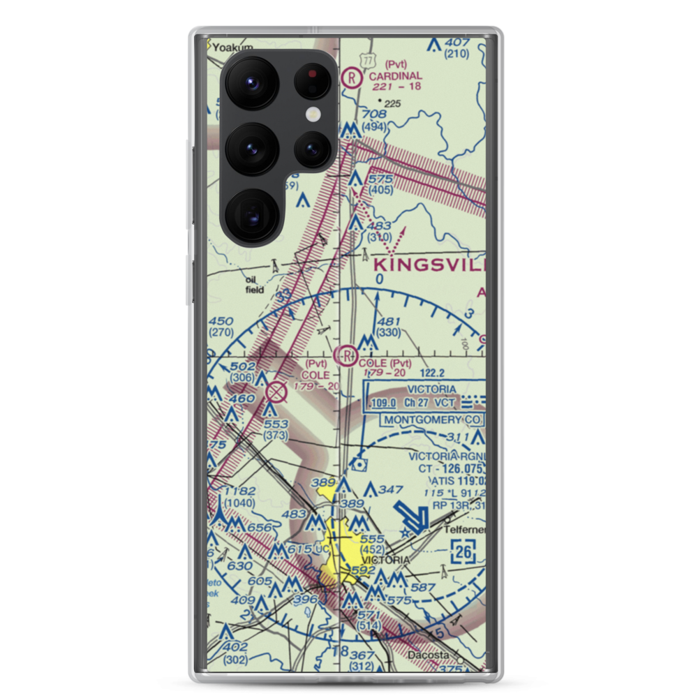 Cole Ranch Airport (94XS) VFR Sectional Samsung Case Samsung Galaxy S22 Ultra model shown
