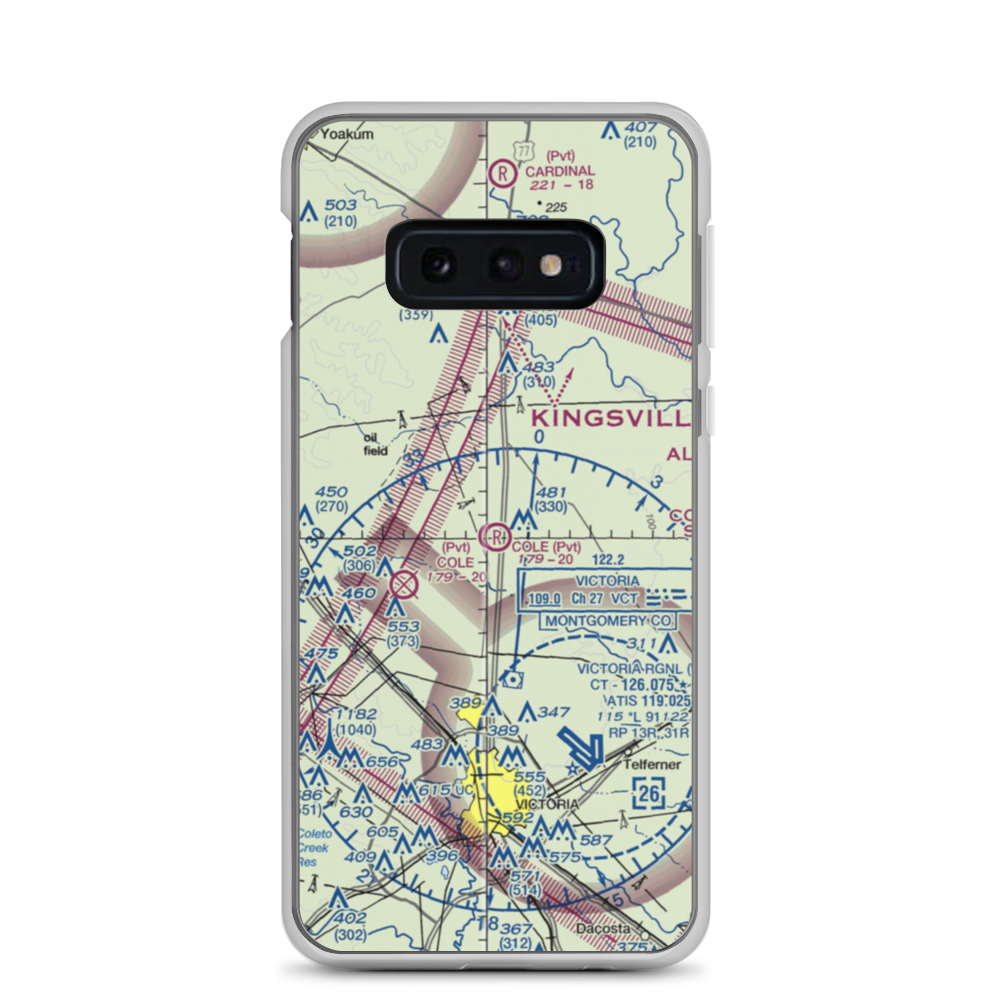 Cole Ranch Airport (94XS) VFR Sectional Samsung Case Samsung Galaxy S10e model shown