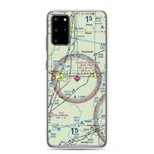 Coles County Memorial Airport (MTO) VFR Sectional Samsung Case