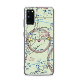 Coles County Memorial Airport (MTO) VFR Sectional Samsung Case