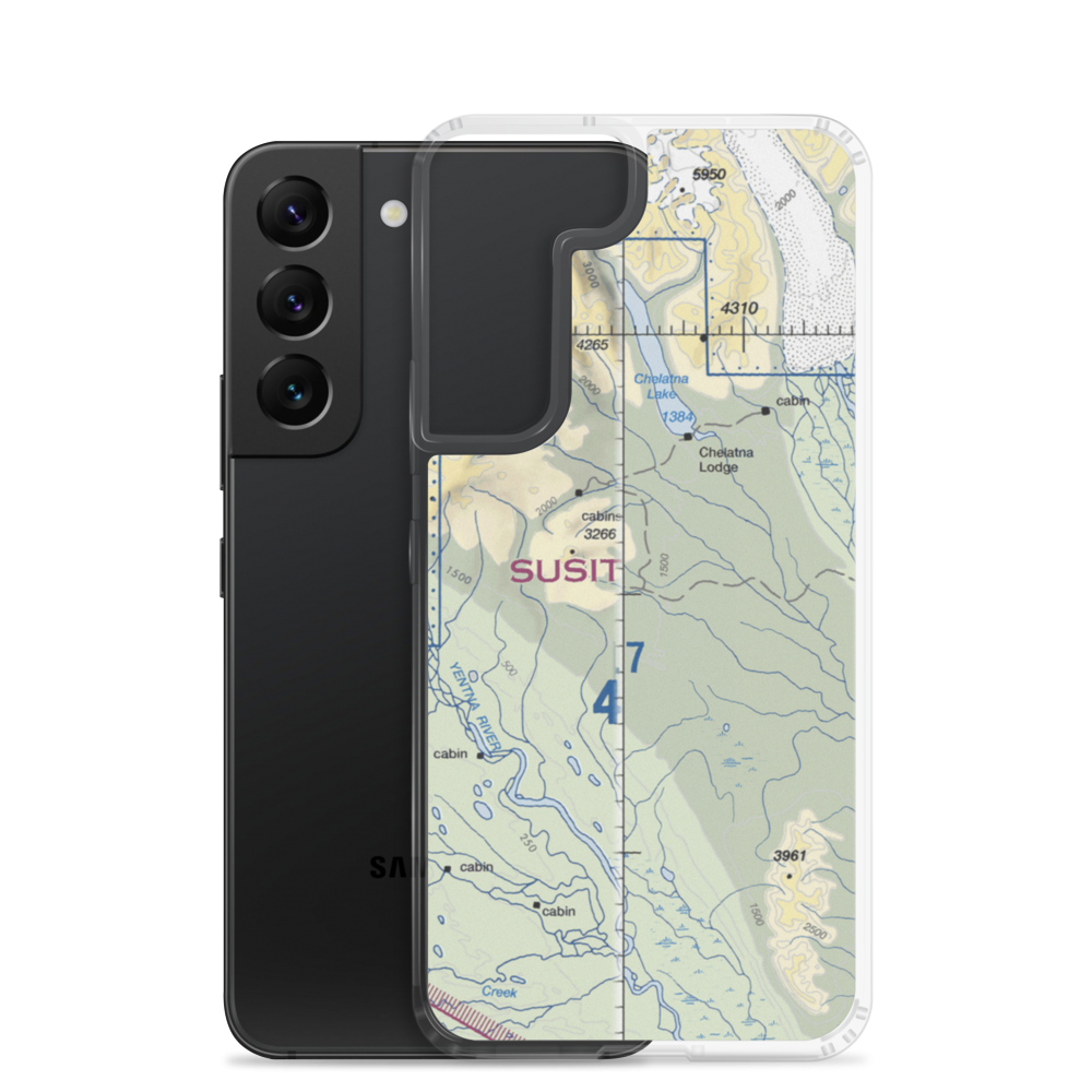Collensville/twincreek (US-0253) VFR Sectional Samsung Case Samsung Galaxy S22 model shown