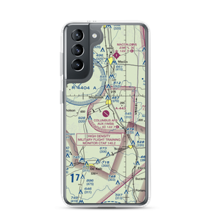 Columbus Air Force Base Aux Field Airfield (1MS8) VFR Sectional Samsung Case