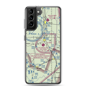Columbus Air Force Base Aux Field Airfield (1MS8) VFR Sectional Samsung Case