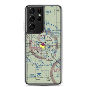 Columbus Municipal Airport (OLU) VFR Sectional Samsung Case