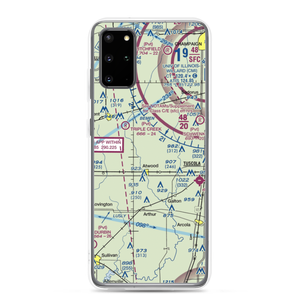 Cooch Landing Area Airport (IL31) VFR Sectional Samsung Case