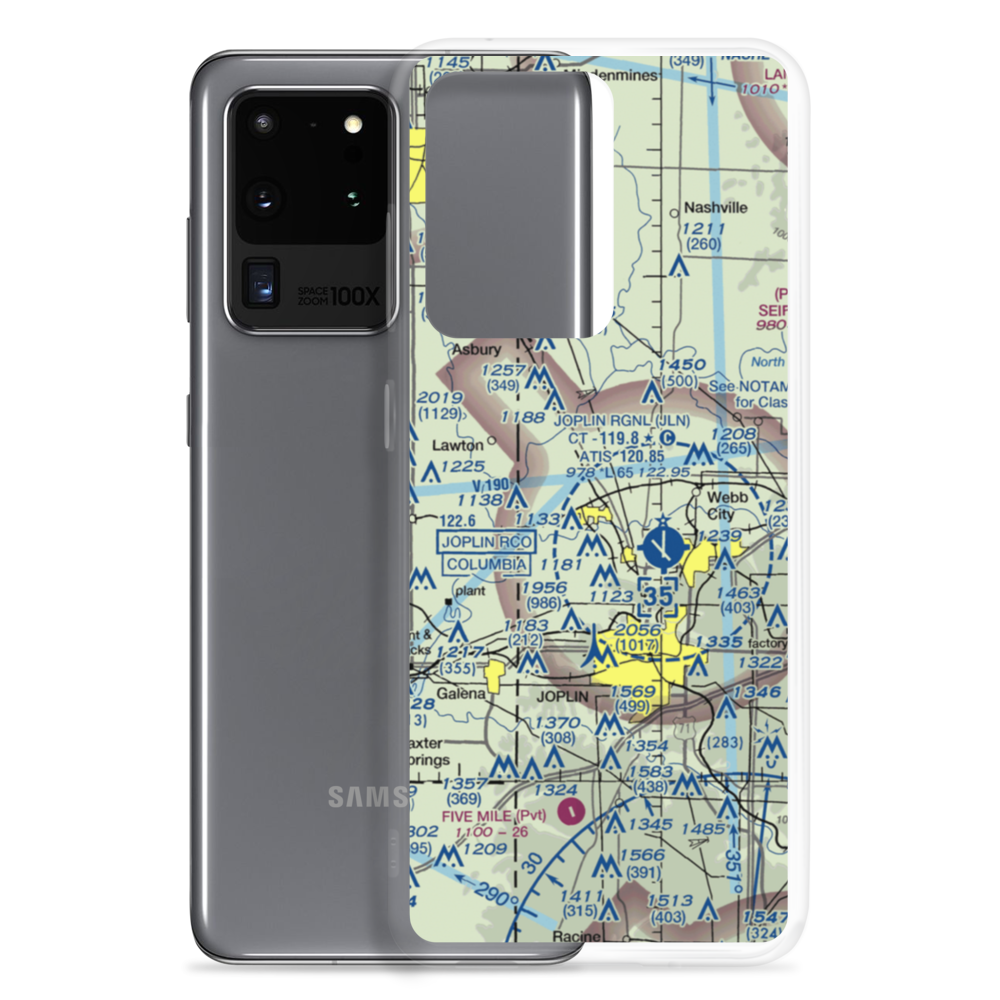 Cook Airport (25MO) VFR Sectional Samsung Case Samsung Galaxy S20 Ultra model shown