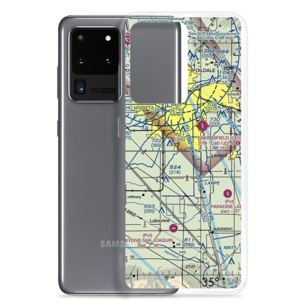 Costerisan Farms Airport (55CL) VFR Sectional Samsung Case Samsung Galaxy S20 Ultra model shown