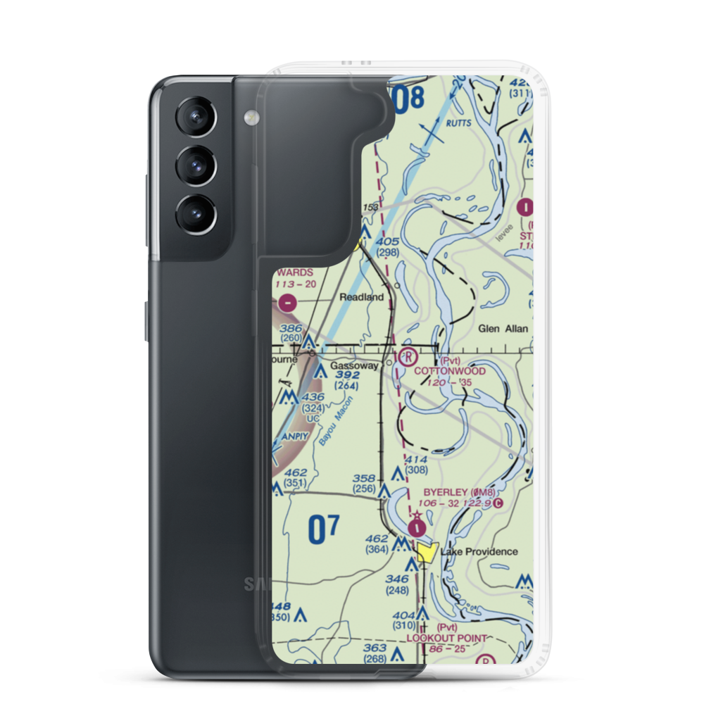 Cottonwood Airport (6LA1) VFR Sectional Samsung Case Samsung Galaxy S21 model shown