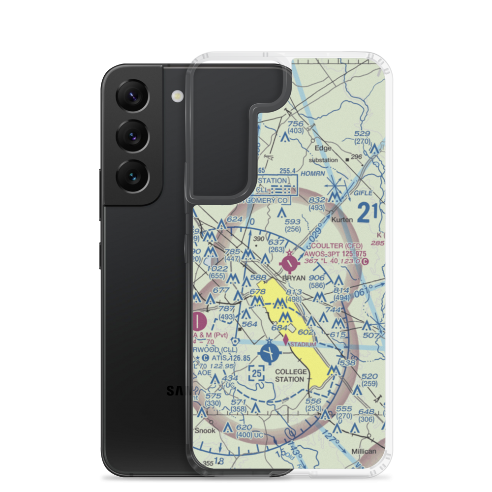 Coulter Field (CFD) VFR Sectional Samsung Case Samsung Galaxy S22 model shown