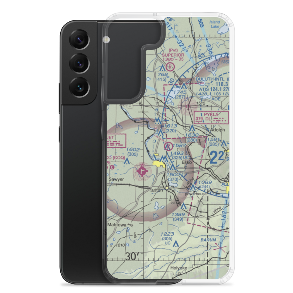 Country Haven Airport (MY94) VFR Sectional Samsung Case Samsung Galaxy S22 Plus model shown