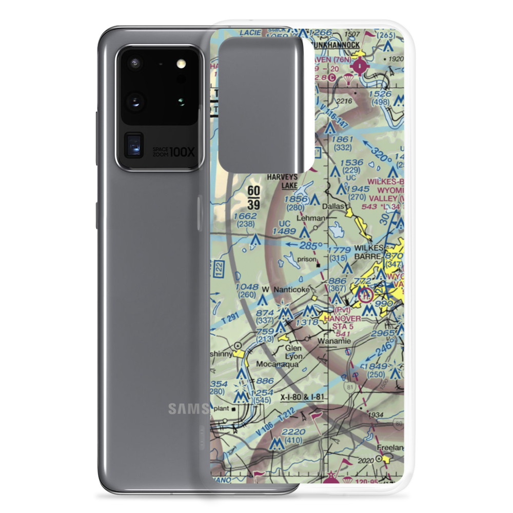 Countryside Airport (3PN3) VFR Sectional Samsung Case Samsung Galaxy S20 Ultra model shown