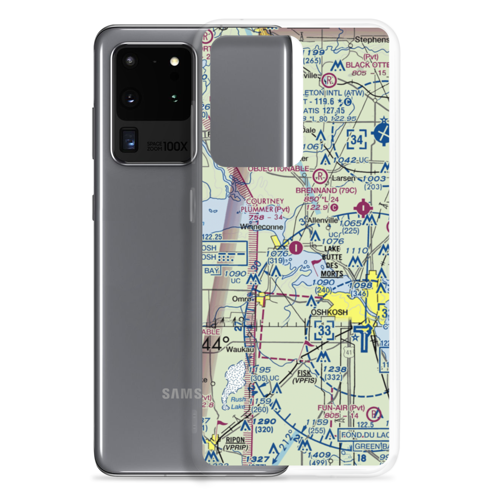 Courtney Plummer Airport (9WN1) VFR Sectional Samsung Case Samsung Galaxy S20 Ultra model shown