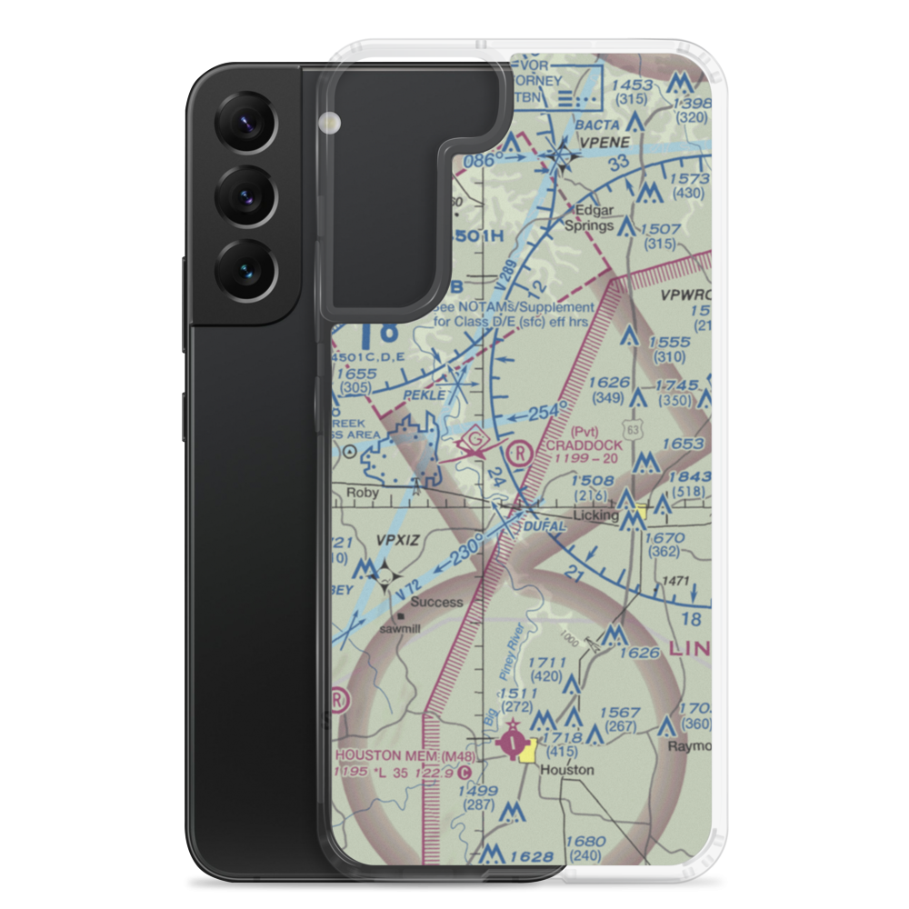 Craddock Field (6MU9) VFR Sectional Samsung Case Samsung Galaxy S22 Plus model shown