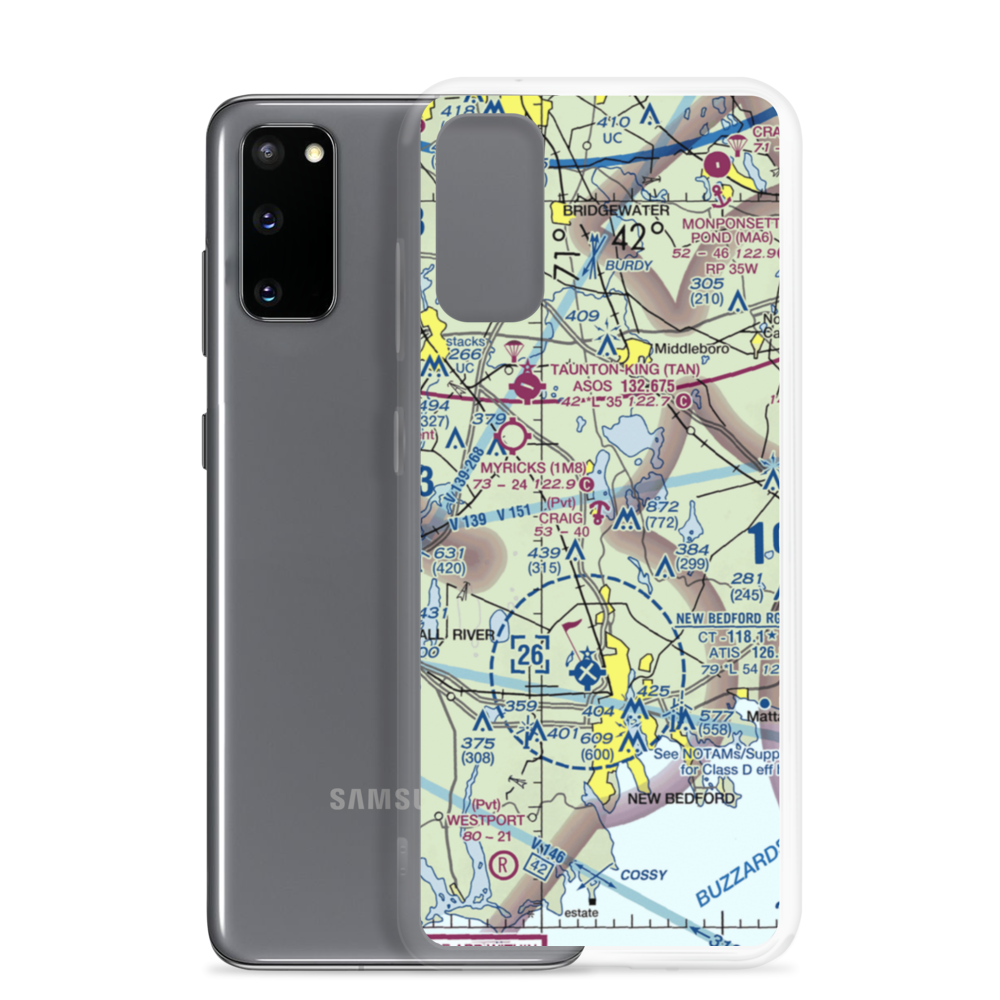 Craig Cove Seaplane Base (7MA2) VFR Sectional Samsung Case Samsung Galaxy S20 model shown