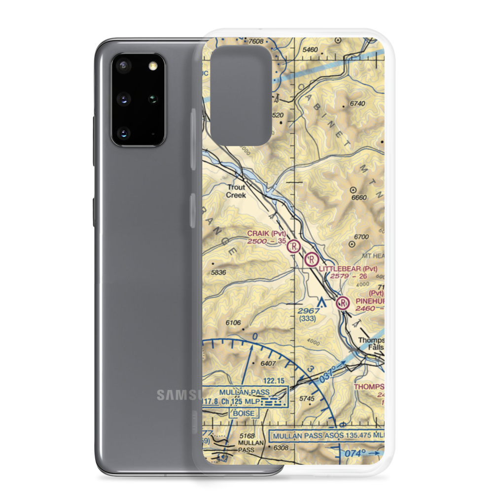 Craik Airport (29MT) VFR Sectional Samsung Case Samsung Galaxy S20 Plus model shown