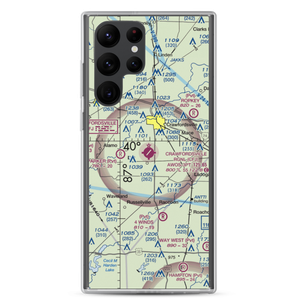 Crawfordsville Regional Airport (CFJ) VFR Sectional Samsung Case