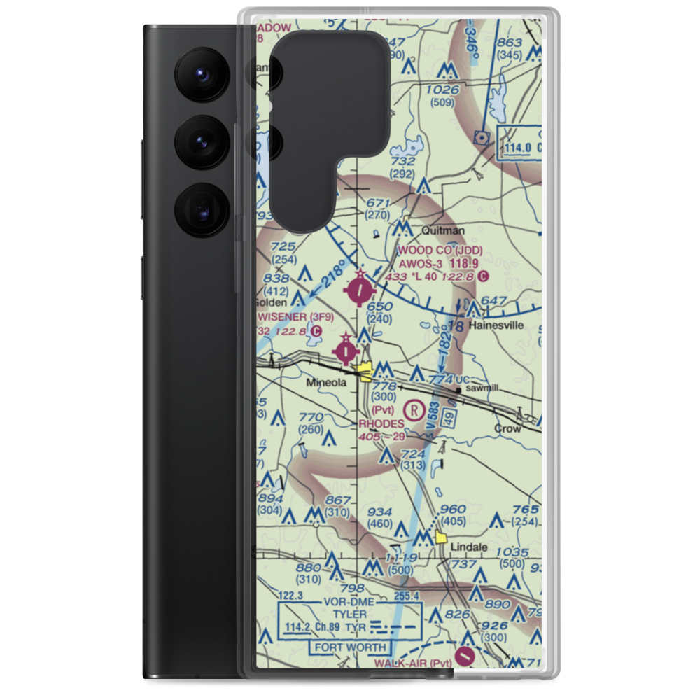 Creekside Air Park (XA46) VFR Sectional Samsung Case Samsung Galaxy S22 Ultra model shown