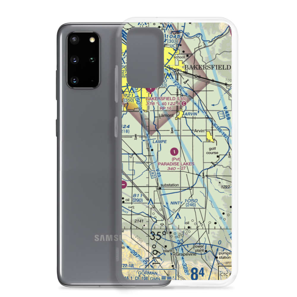 Creekside Airport (5CL8) VFR Sectional Samsung Case Samsung Galaxy S20 Plus model shown