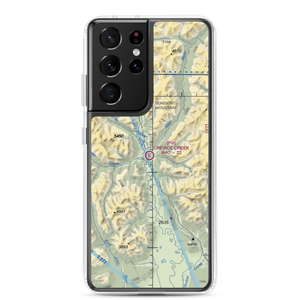 Crevice Creek Airport (1AK1) VFR Sectional Samsung Case