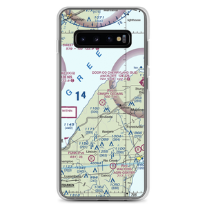 Crispy Cedars Airport (7WI8) VFR Sectional Samsung Case