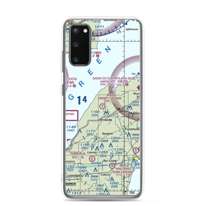 Crispy Cedars Airport (7WI8) VFR Sectional Samsung Case