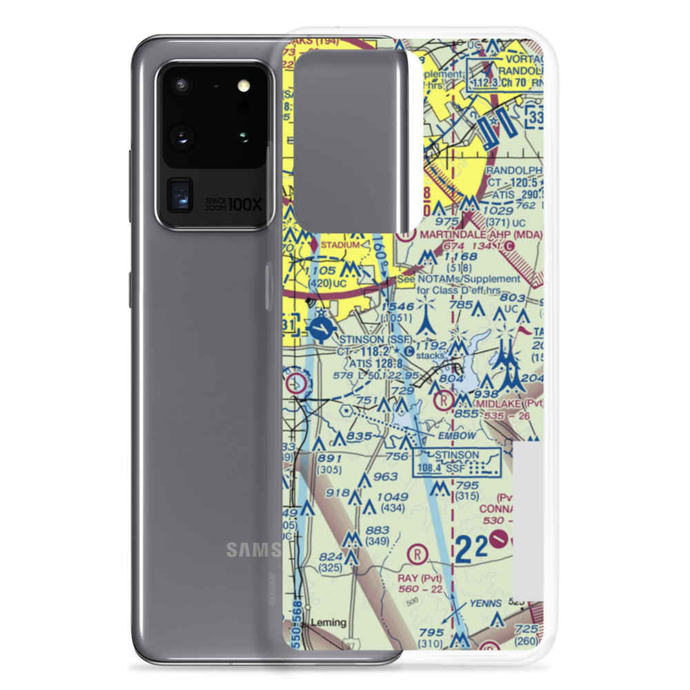Cross-B Airport (24XA) VFR Sectional Samsung Case Samsung Galaxy S20 Ultra model shown
