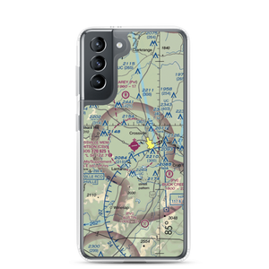 Crossville Memorial Whitson Field (CSV) VFR Sectional Samsung Case