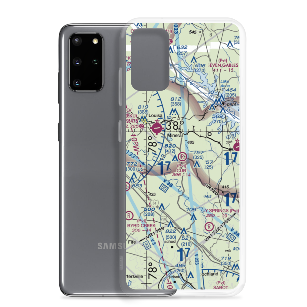 Cub Field (VA81) VFR Sectional Samsung Case Samsung Galaxy S20 Plus model shown