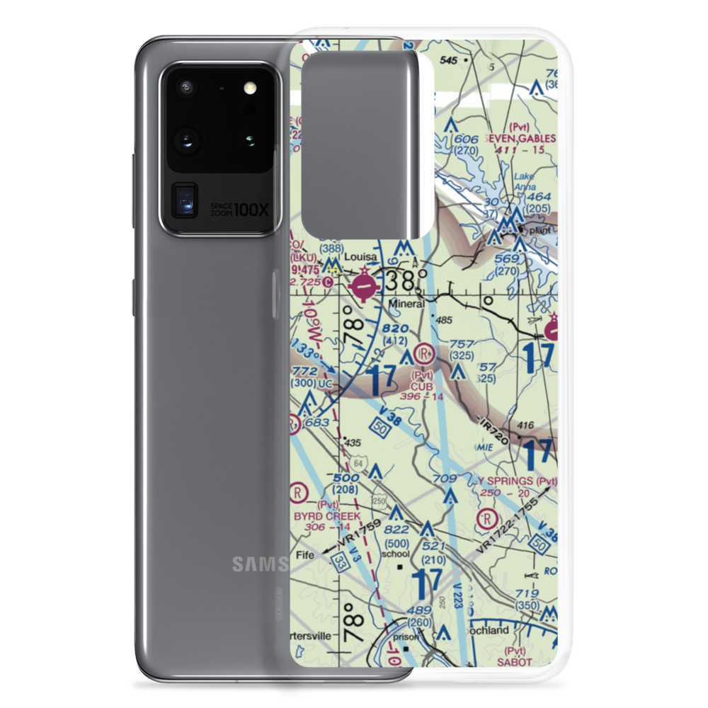 Cub Field (VA81) VFR Sectional Samsung Case Samsung Galaxy S20 Ultra model shown
