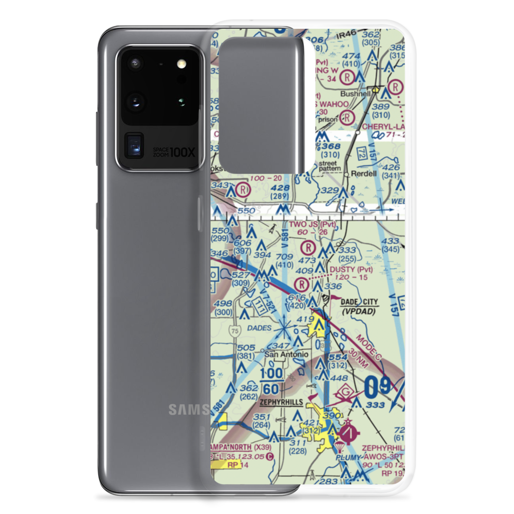 Cub Haven STOLport (FD53) VFR Sectional Samsung Case Samsung Galaxy S20 Ultra model shown
