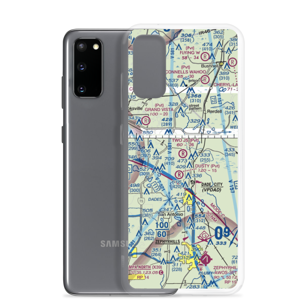 Cub Haven STOLport (FD53) VFR Sectional Samsung Case Samsung Galaxy S20 model shown
