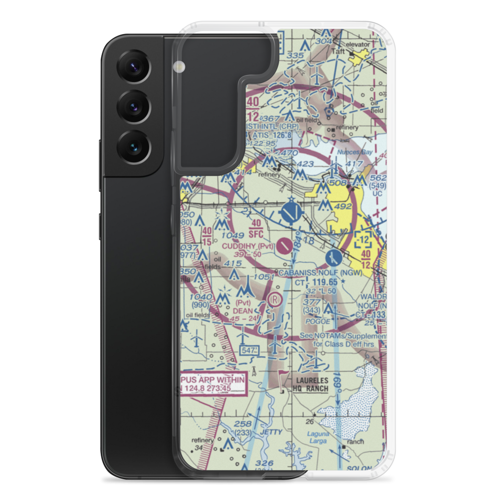 Cuddihy Field (07TE) VFR Sectional Samsung Case Samsung Galaxy S22 Plus model shown