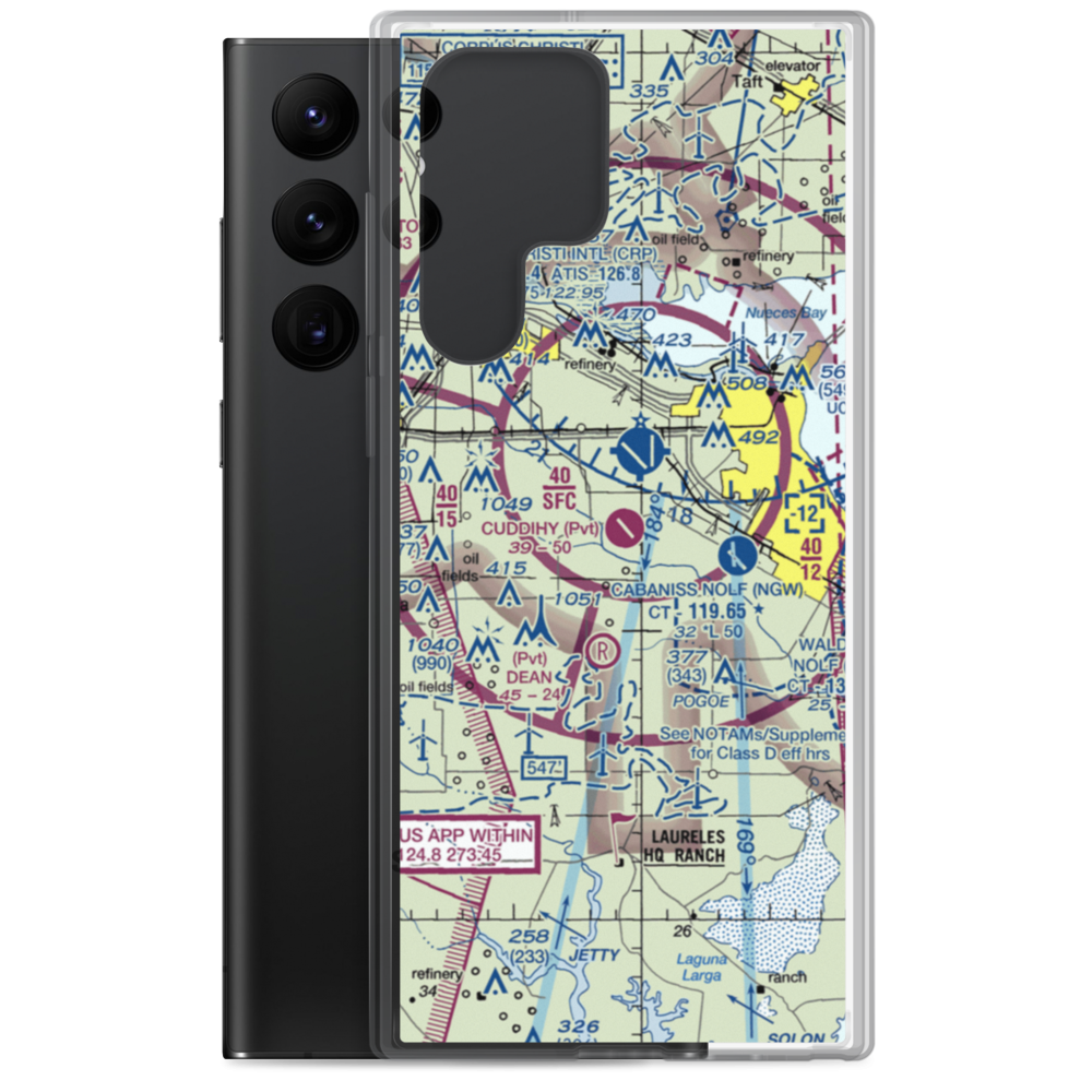 Cuddihy Field (07TE) VFR Sectional Samsung Case Samsung Galaxy S22 Ultra model shown
