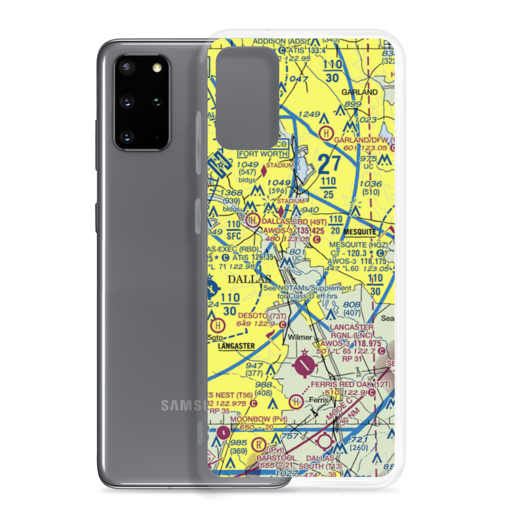 Culp Airport (6TA3) VFR Sectional Samsung Case Samsung Galaxy S20 Plus model shown