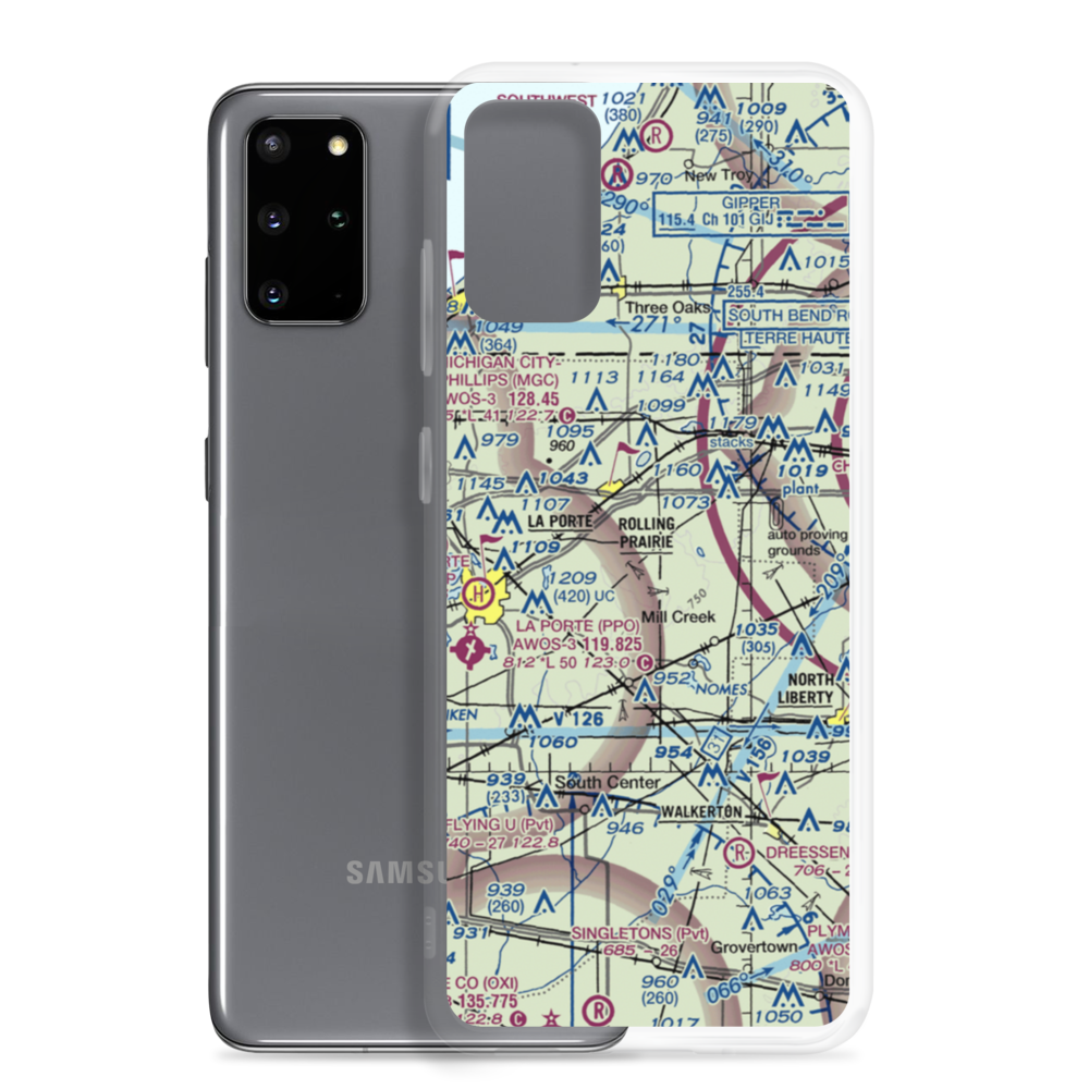 Cummings Field (45II) VFR Sectional Samsung Case Samsung Galaxy S20 Plus model shown