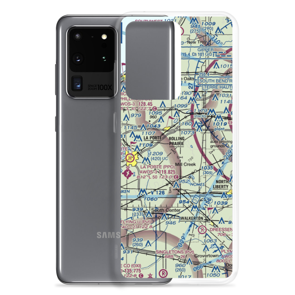 Cummings Field (45II) VFR Sectional Samsung Case Samsung Galaxy S20 Ultra model shown
