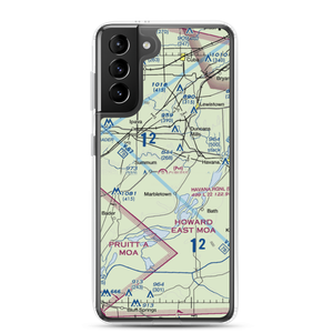 Curless Airport (IS08) VFR Sectional Samsung Case