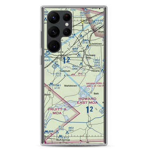 Curless Airport (IS08) VFR Sectional Samsung Case