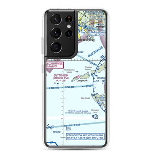 Cuttyhunk Harbor Seaplane Base (6MA9) VFR Sectional Samsung Case